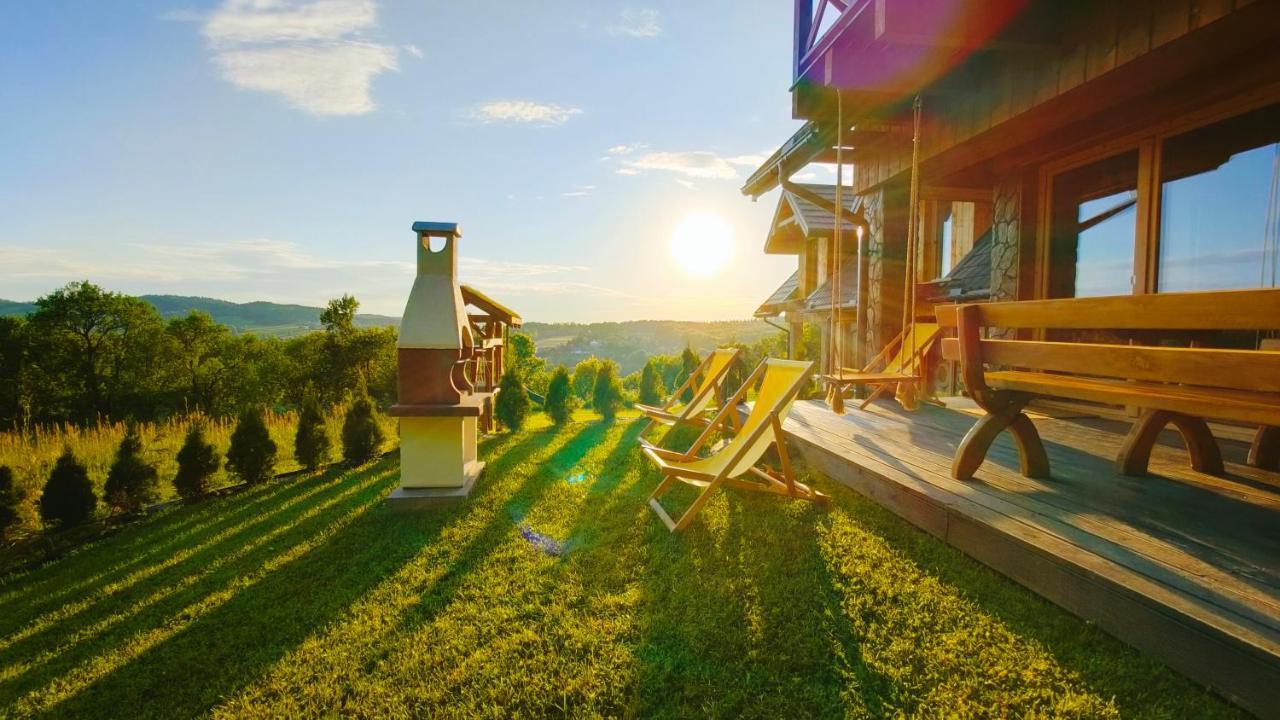 Bieszczadzka Hawira Villa Polańczyk Buitenkant foto