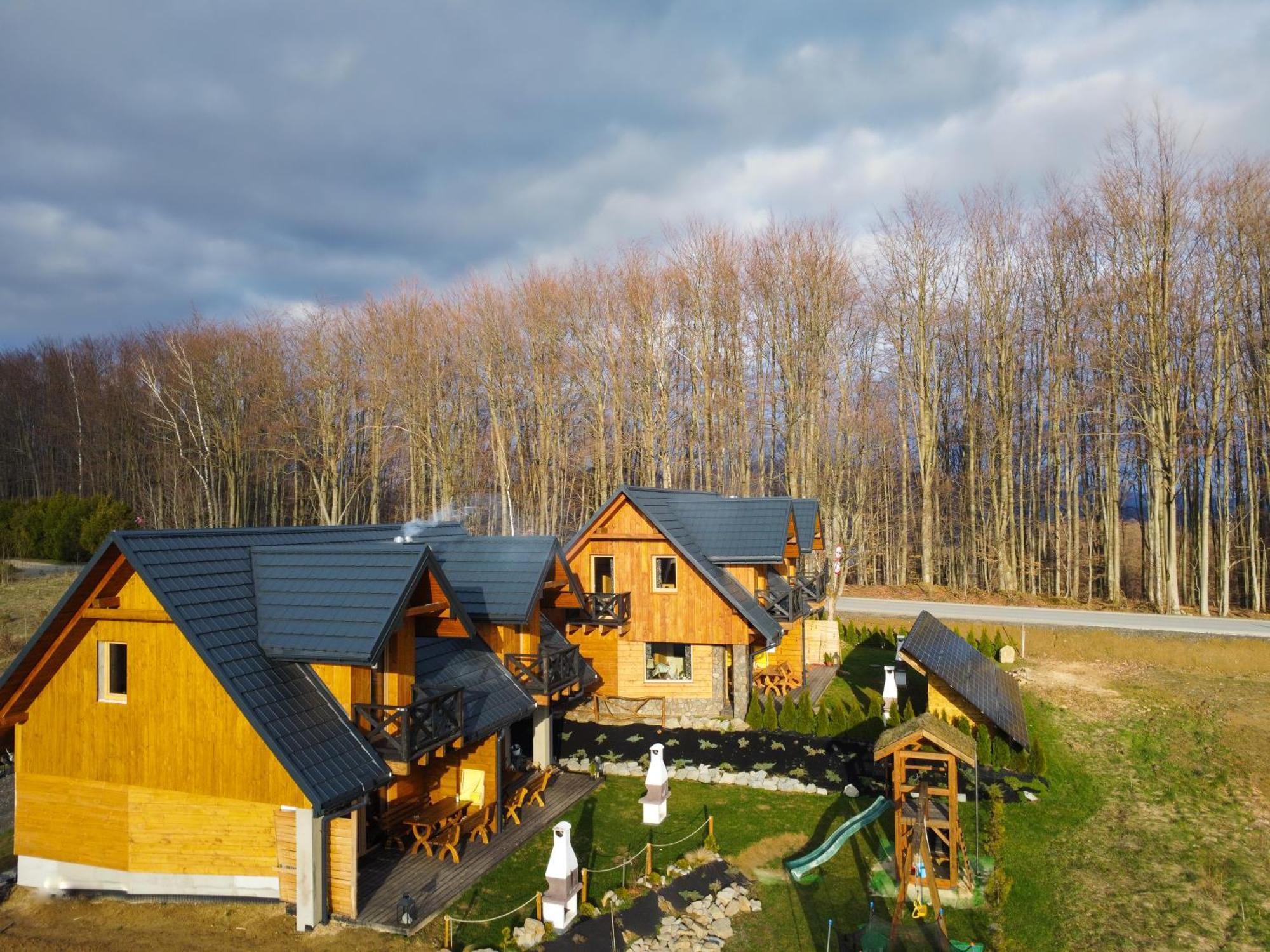 Bieszczadzka Hawira Villa Polańczyk Buitenkant foto