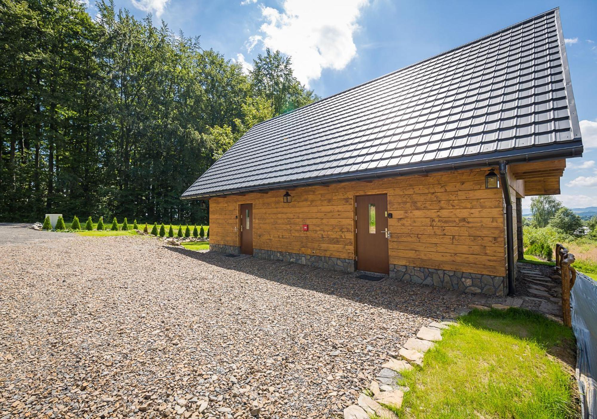 Bieszczadzka Hawira Villa Polańczyk Buitenkant foto