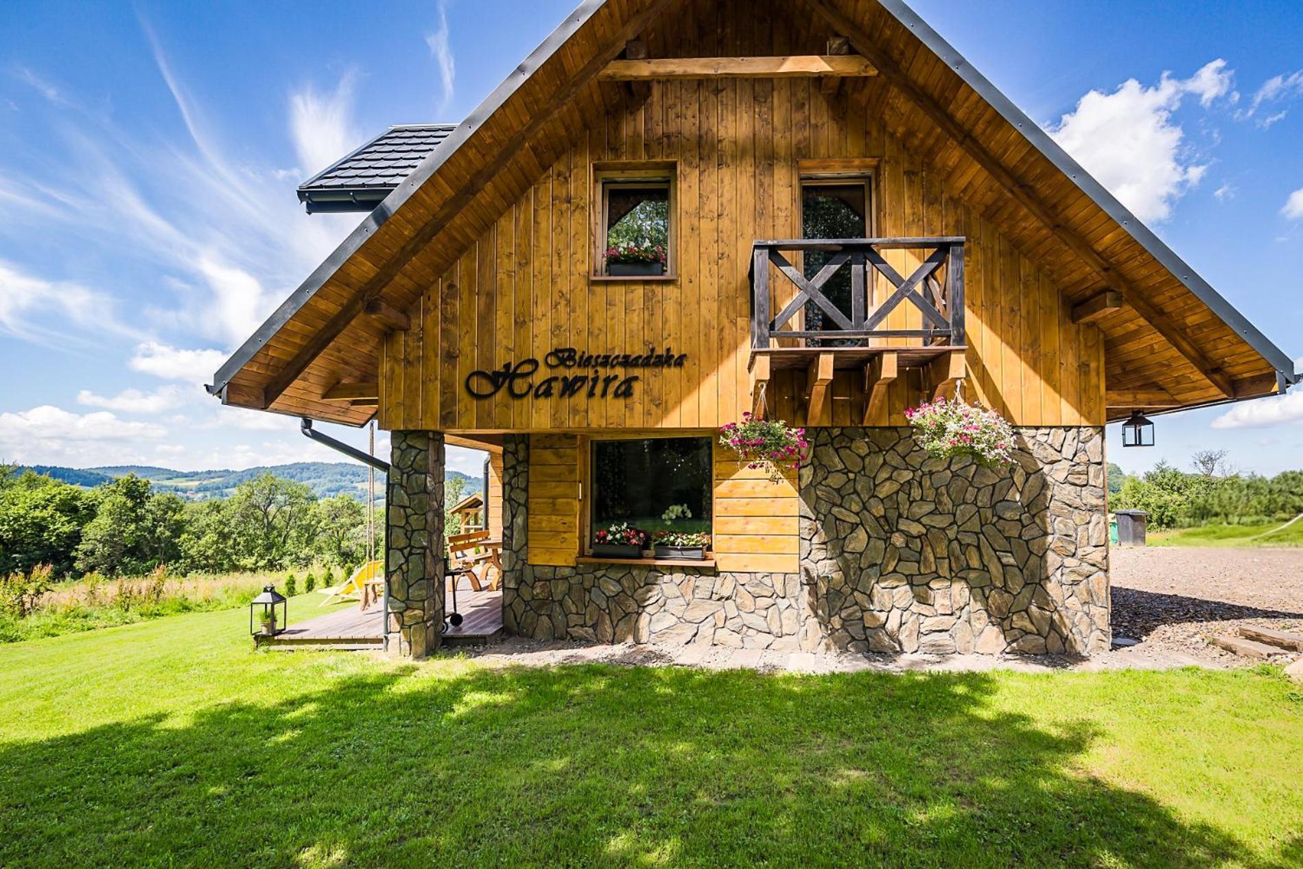 Bieszczadzka Hawira Villa Polańczyk Buitenkant foto