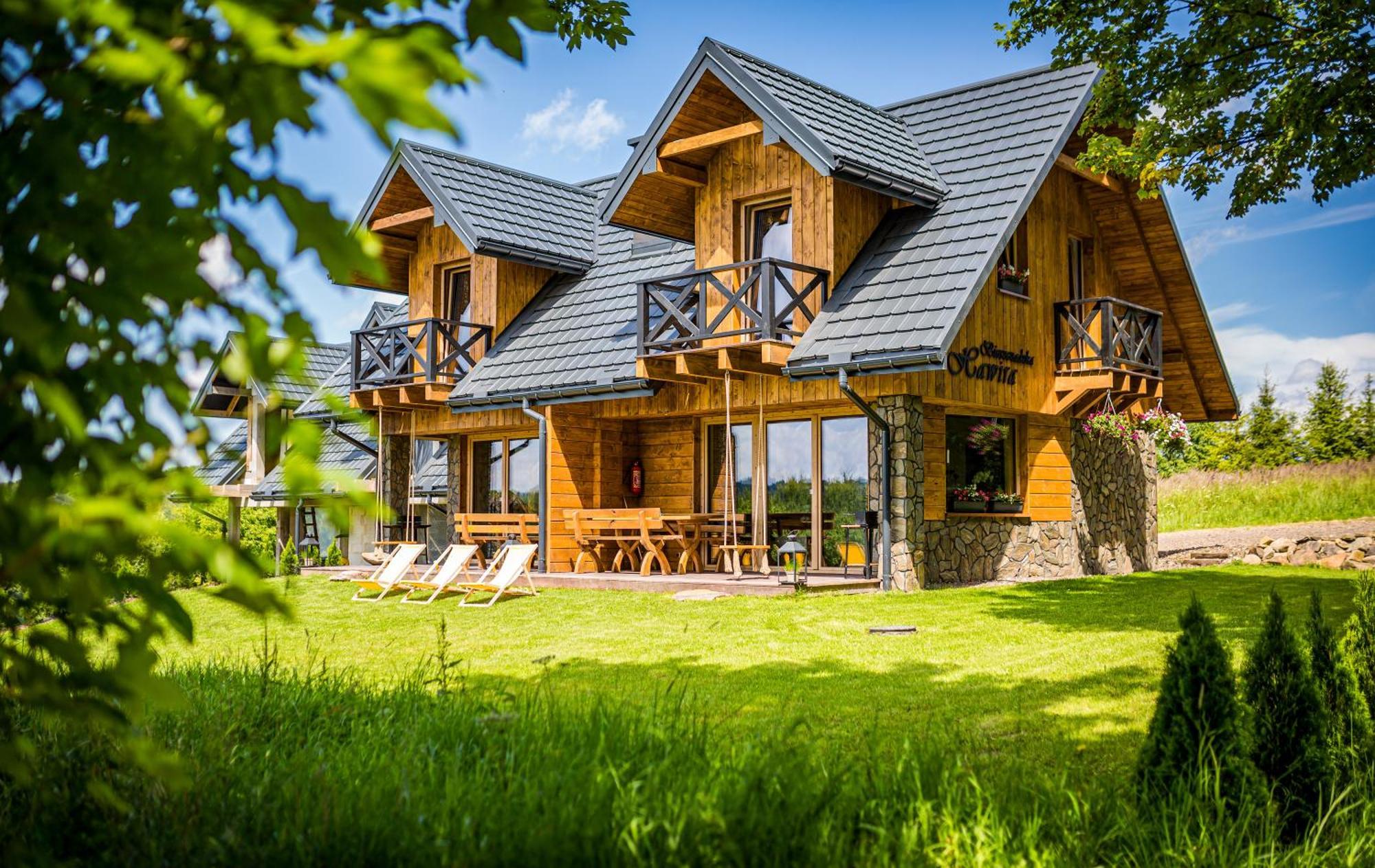 Bieszczadzka Hawira Villa Polańczyk Buitenkant foto