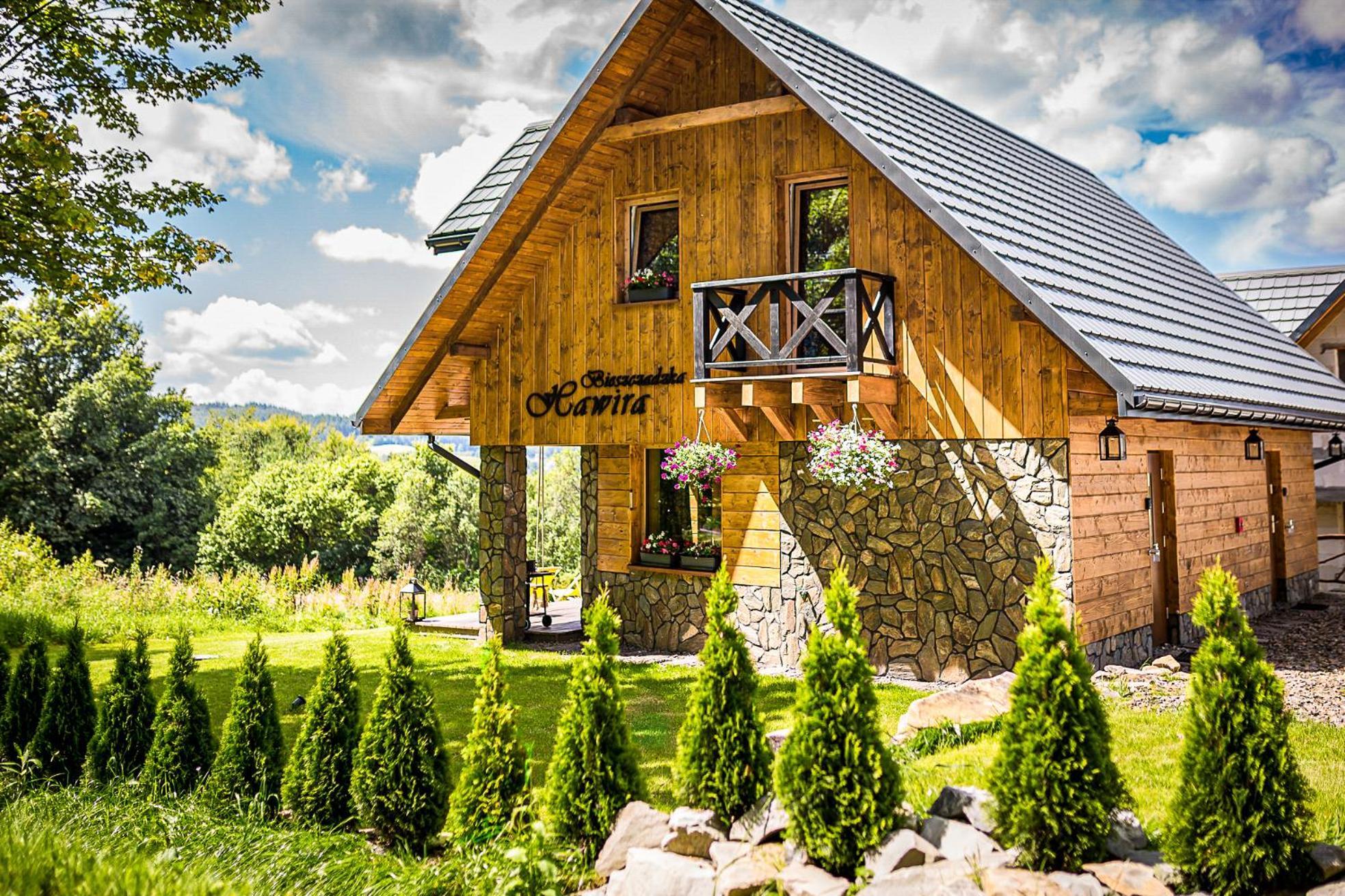 Bieszczadzka Hawira Villa Polańczyk Buitenkant foto